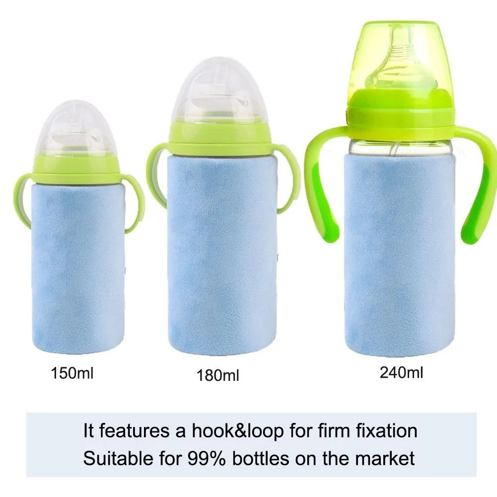 Five-Minute Bottle Warming, Wherever You Are with USB Baby Bottle Warmer