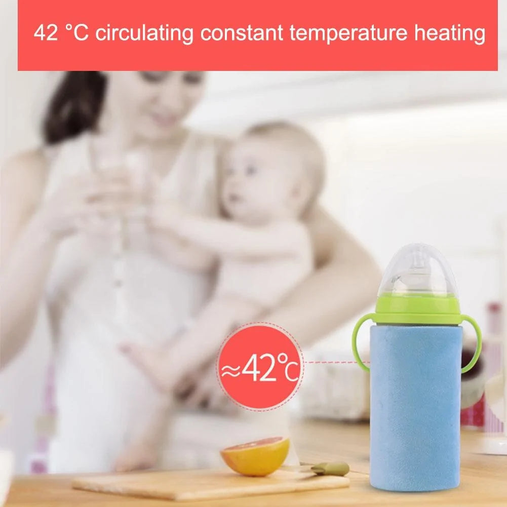 Five-Minute Bottle Warming, Wherever You Are with USB Baby Bottle Warmer