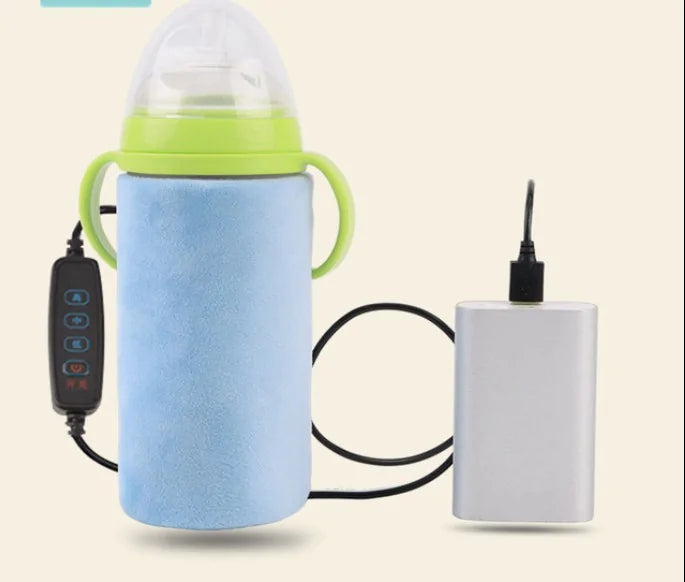 Five-Minute Bottle Warming, Wherever You Are with USB Baby Bottle Warmer