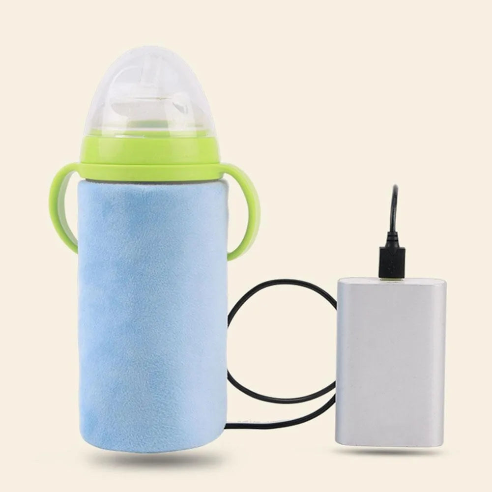 Five-Minute Bottle Warming, Wherever You Are with USB Baby Bottle Warmer