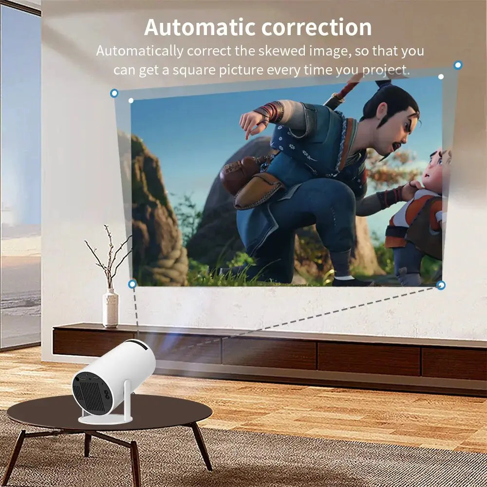 Transform Any Space into a Theater with the Salange HY300 Smart Projector